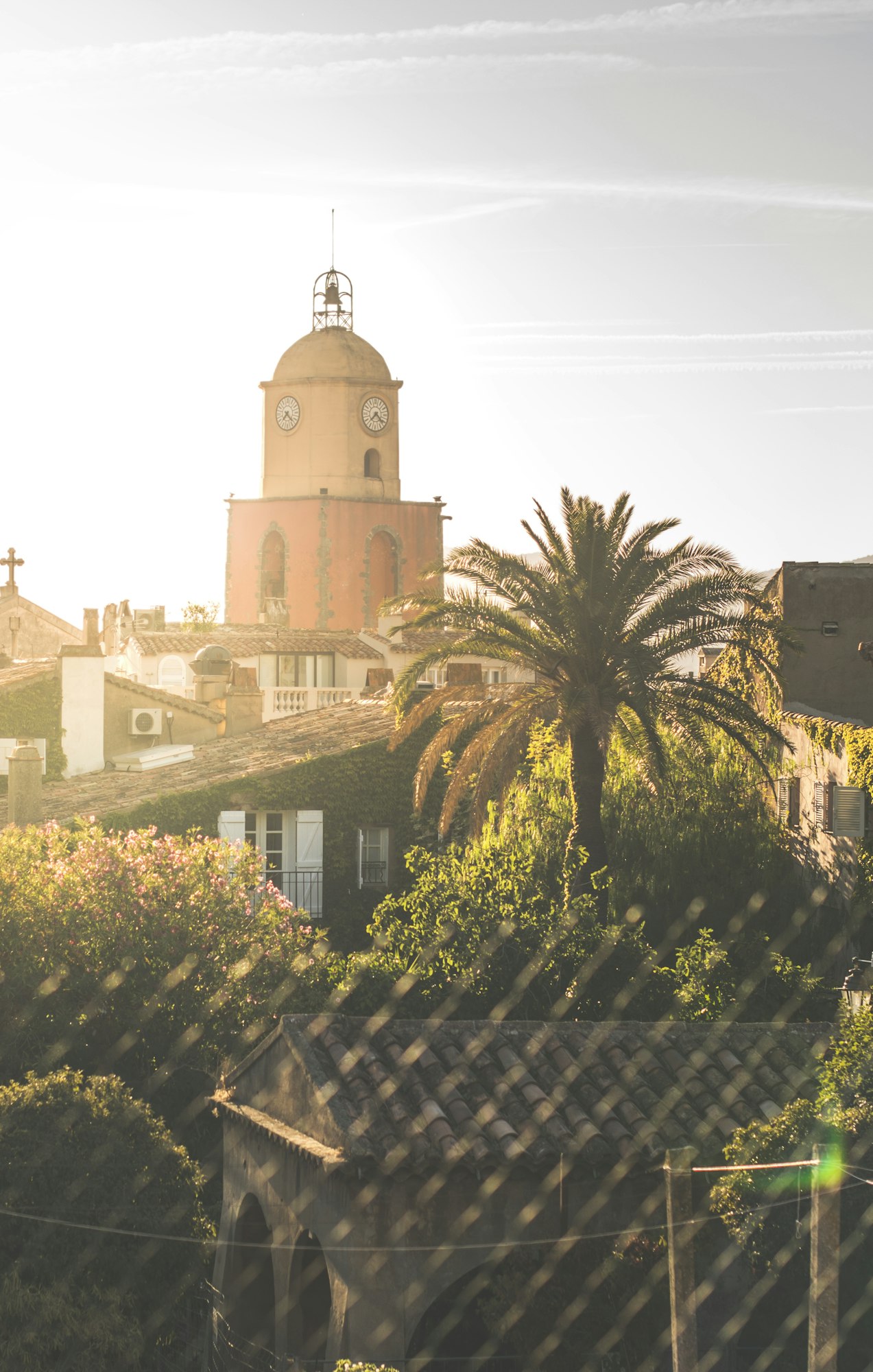 Saint-Tropez the clock tower